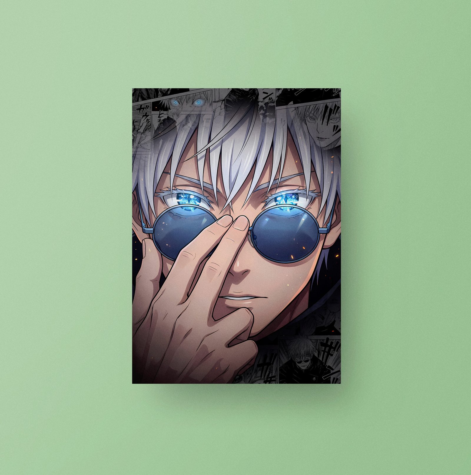 Young Satoru Gojo | Jujutsu Kaisen | Art Poster