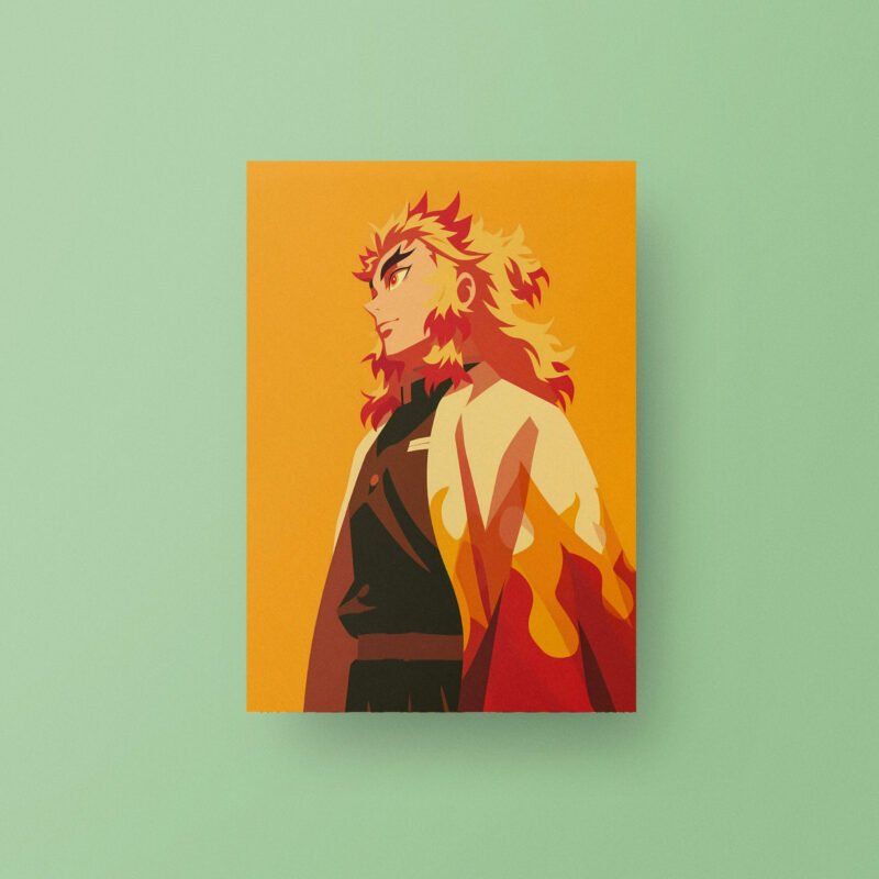 Kyojuro Rengoku | Demon Slayer | Art Poster
