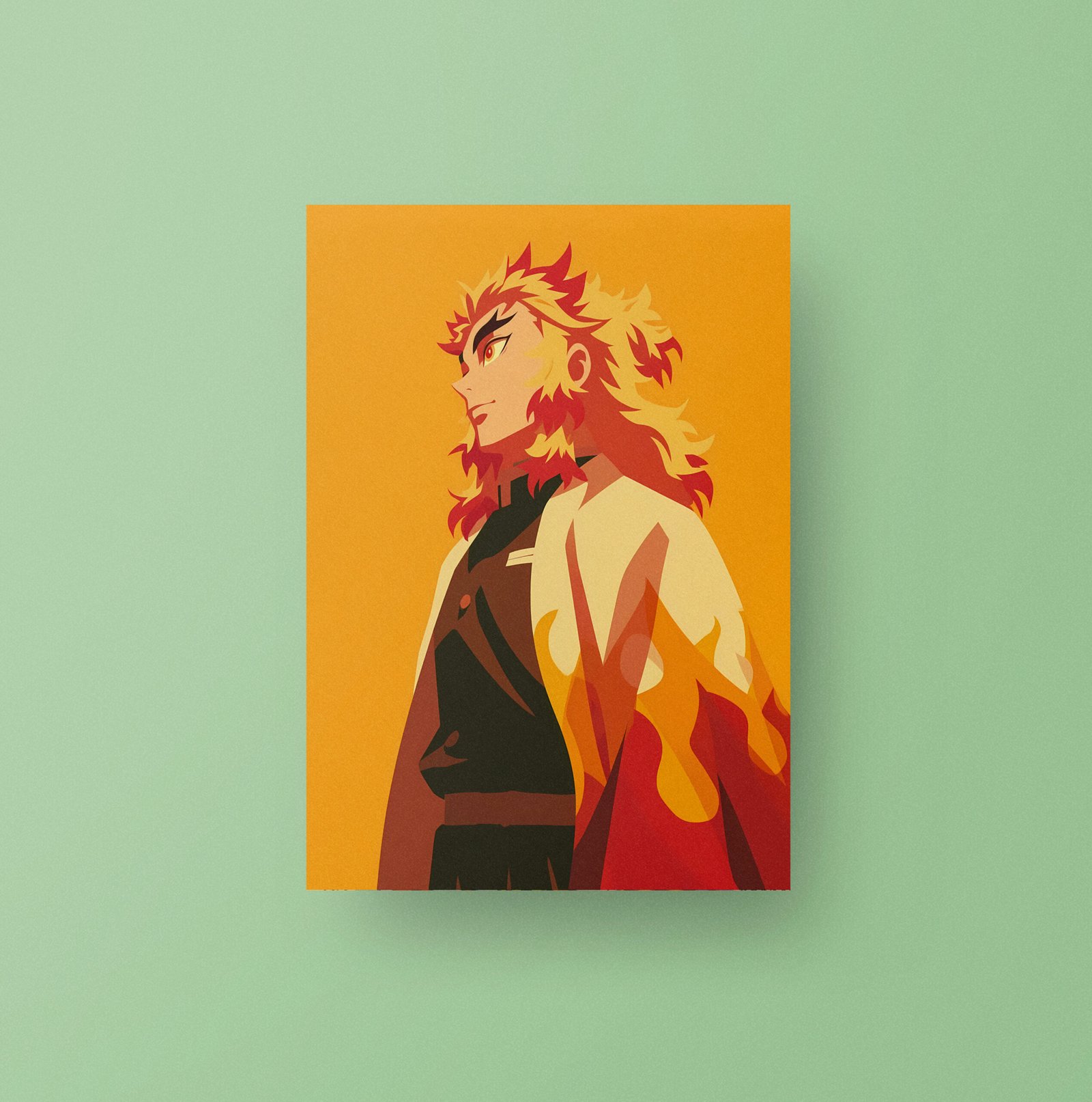 Kyojuro Rengoku | Demon Slayer | Art Poster