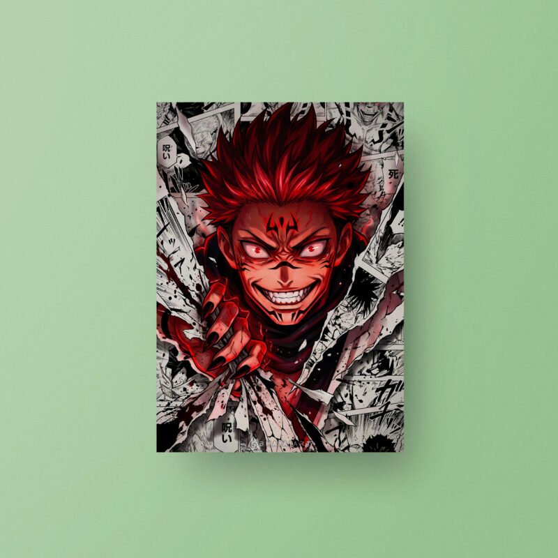 Ryomen Sukuna | Jujutsu Kaisen | Art Poster
