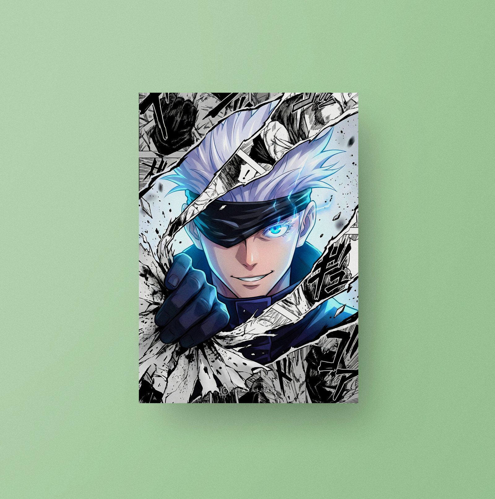 Satoru Gojo | Jujutsu Kaisen | Art Poster
