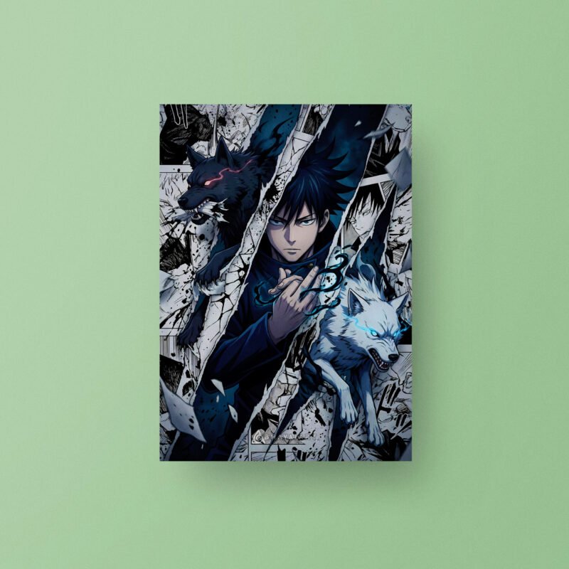 Megumi Fushiguro | Jujutsu Kaisen | Art Poster