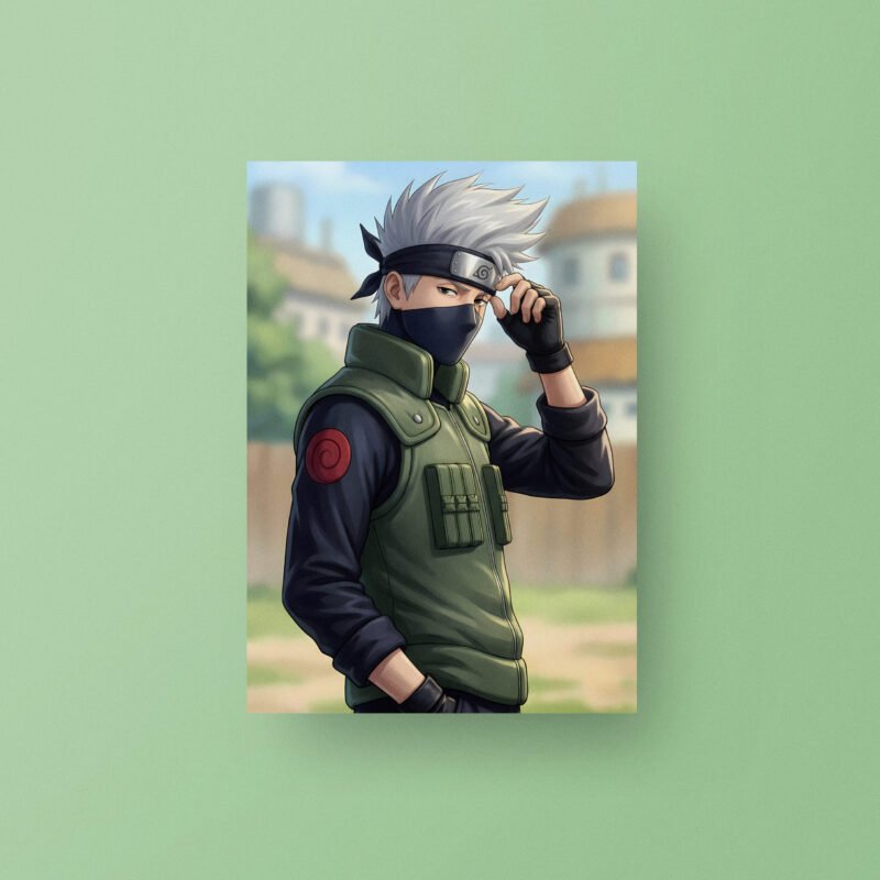 Kakashi Hatake | Naruto Shippuden | Art Poster