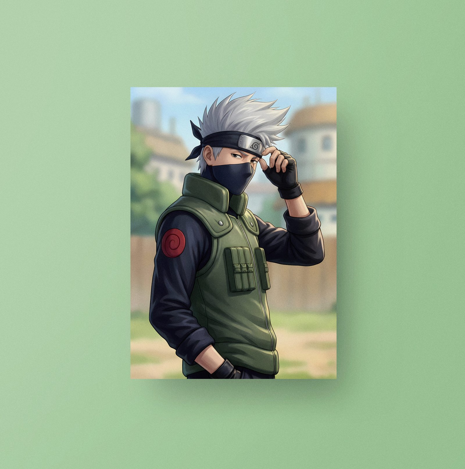 Kakashi Hatake | Naruto Shippuden | Art Poster