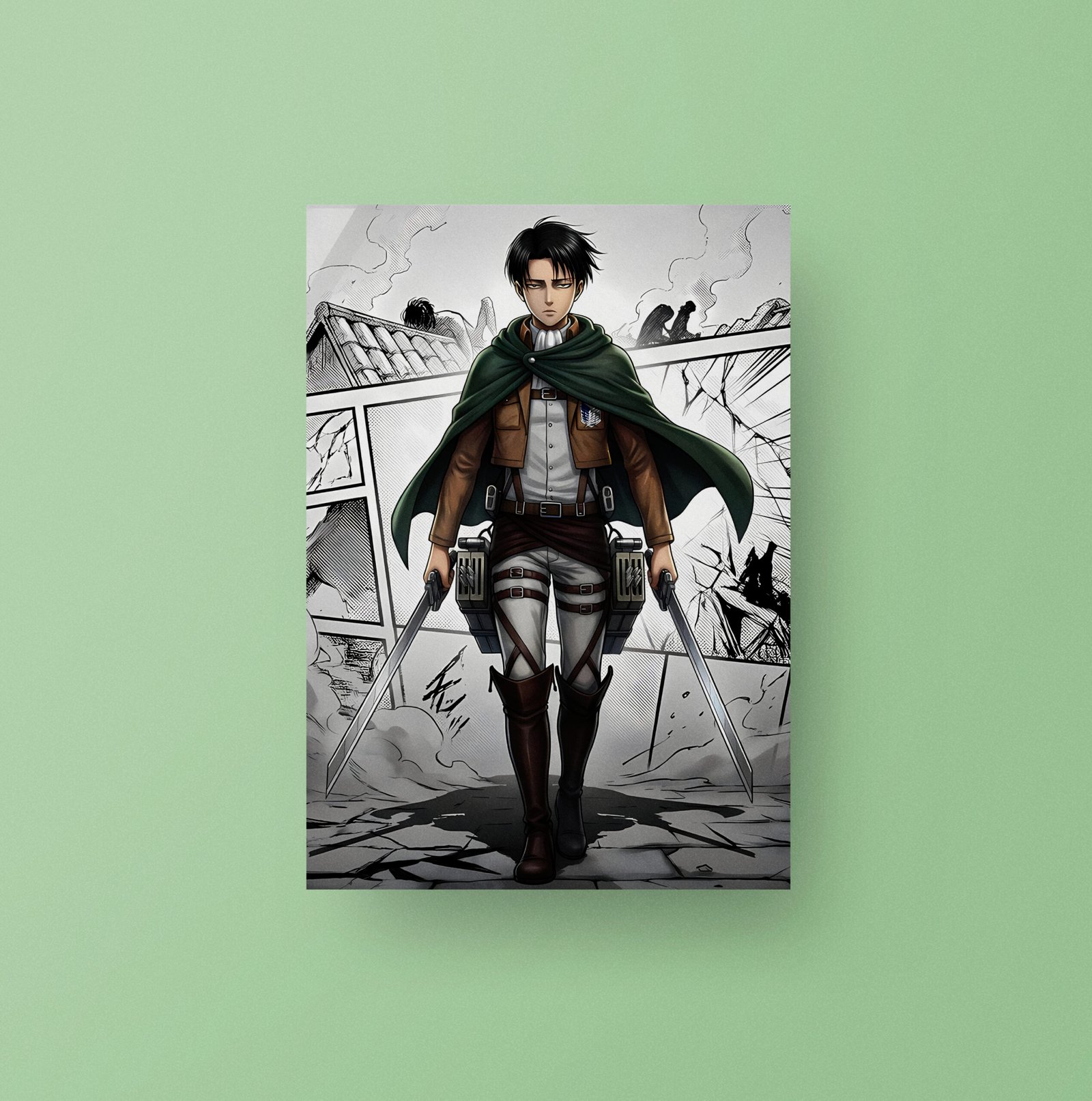 Levi Ackerman | Attack on Titan | Art Poster