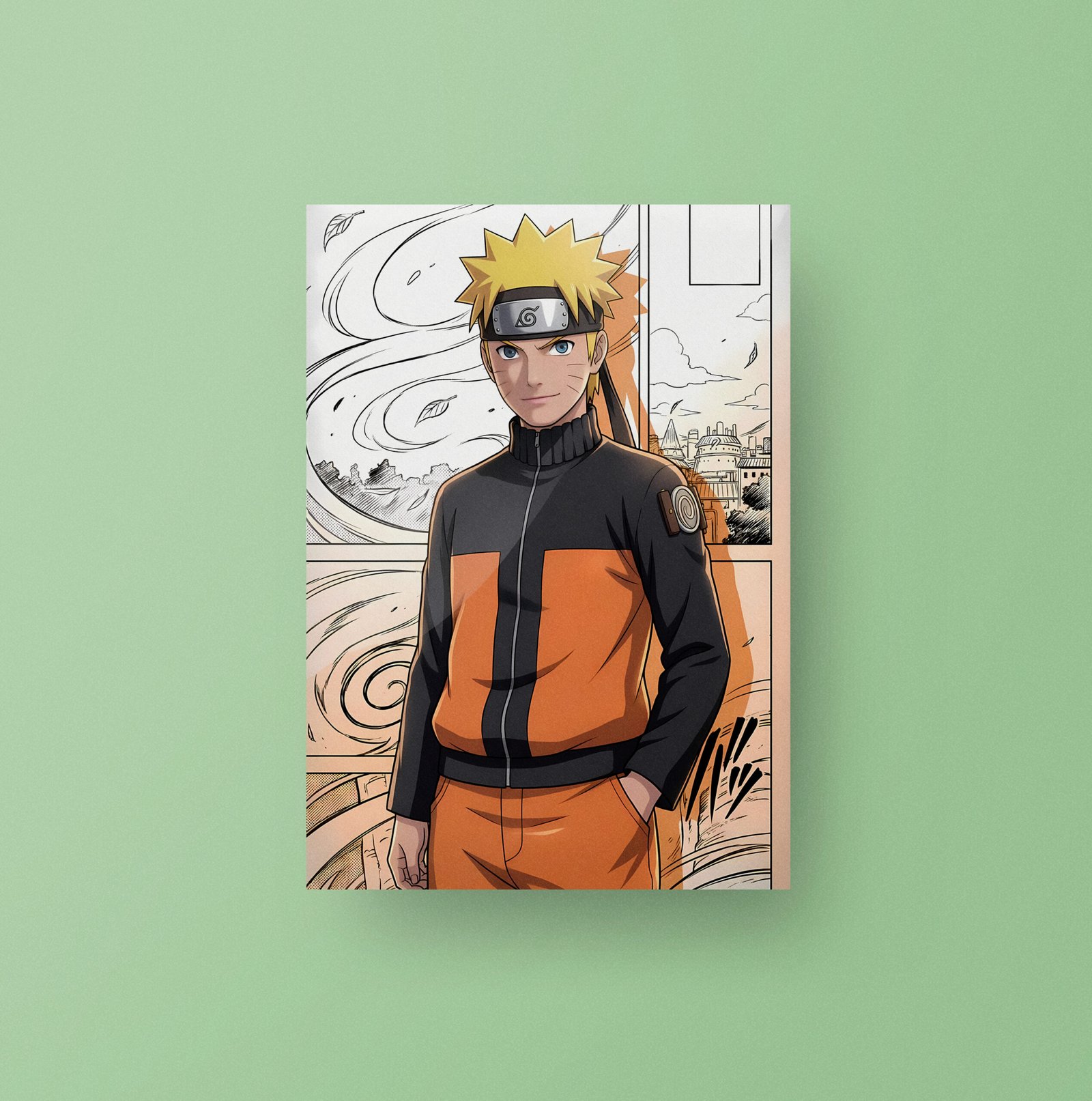 Naruto Uzumaki | Naruto Shippuden | Art Poster