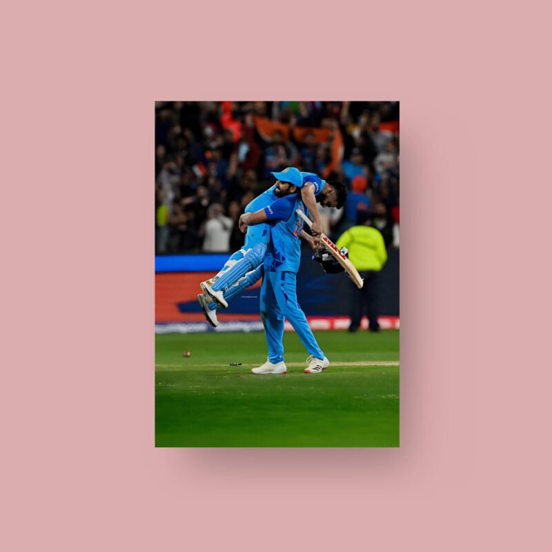 Virat Kohli & Rohit Sharma | T20 World Cup 2024 Victory | Poster