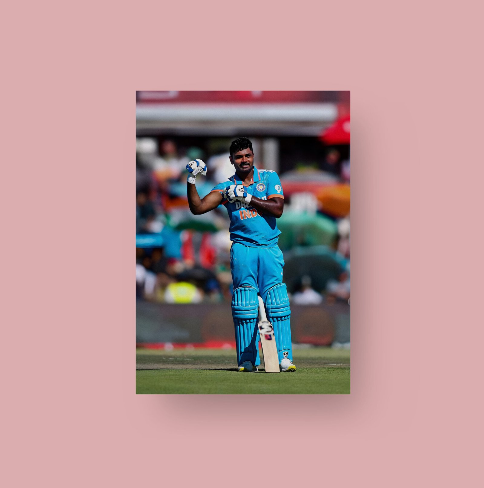 Sanju Samson | Maiden ODI Century | Poster