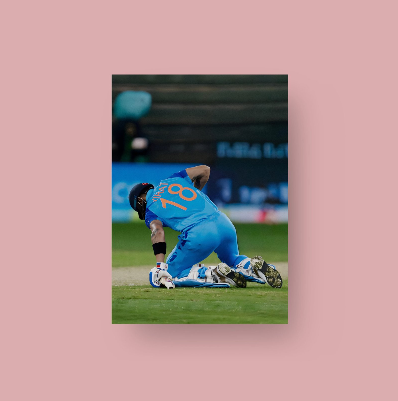 Virat Kohli | The Celebration (Centurion) | Art Poster