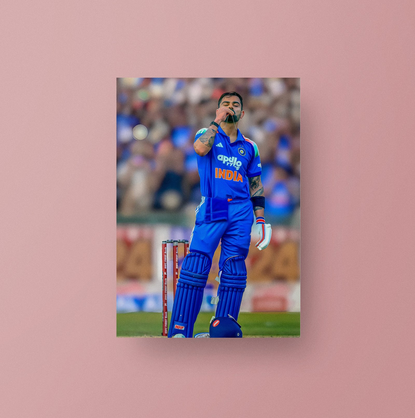 Virat Kohli | The King's Gratitude | Poster
