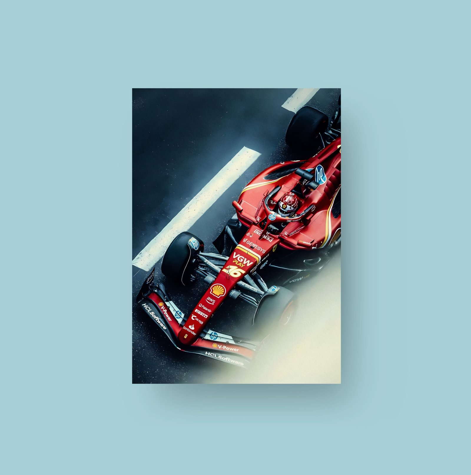 Scuderia Ferrari | F1 | Art Poster