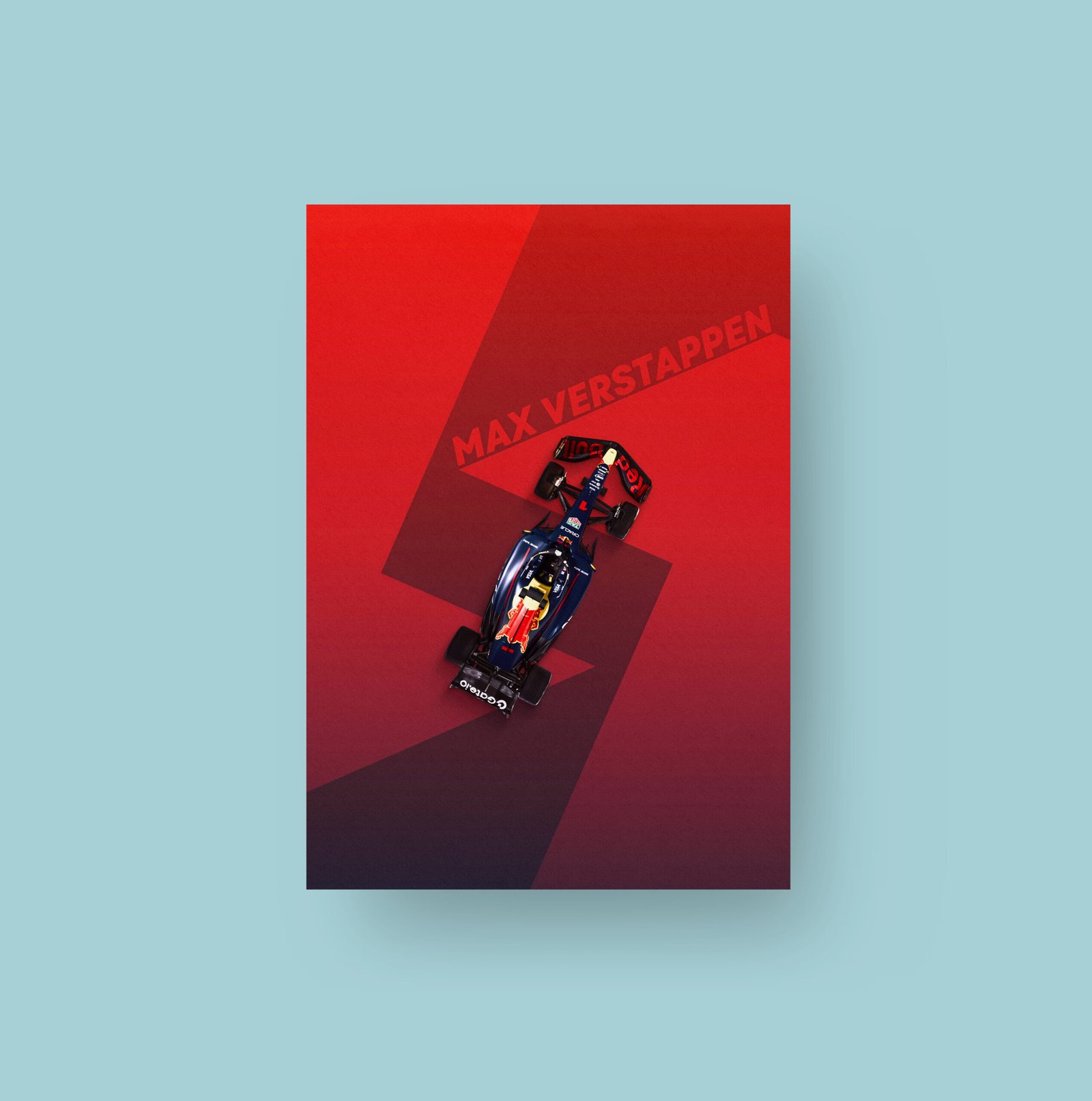 Max Verstappen | Red Bull Racing | Art Poster