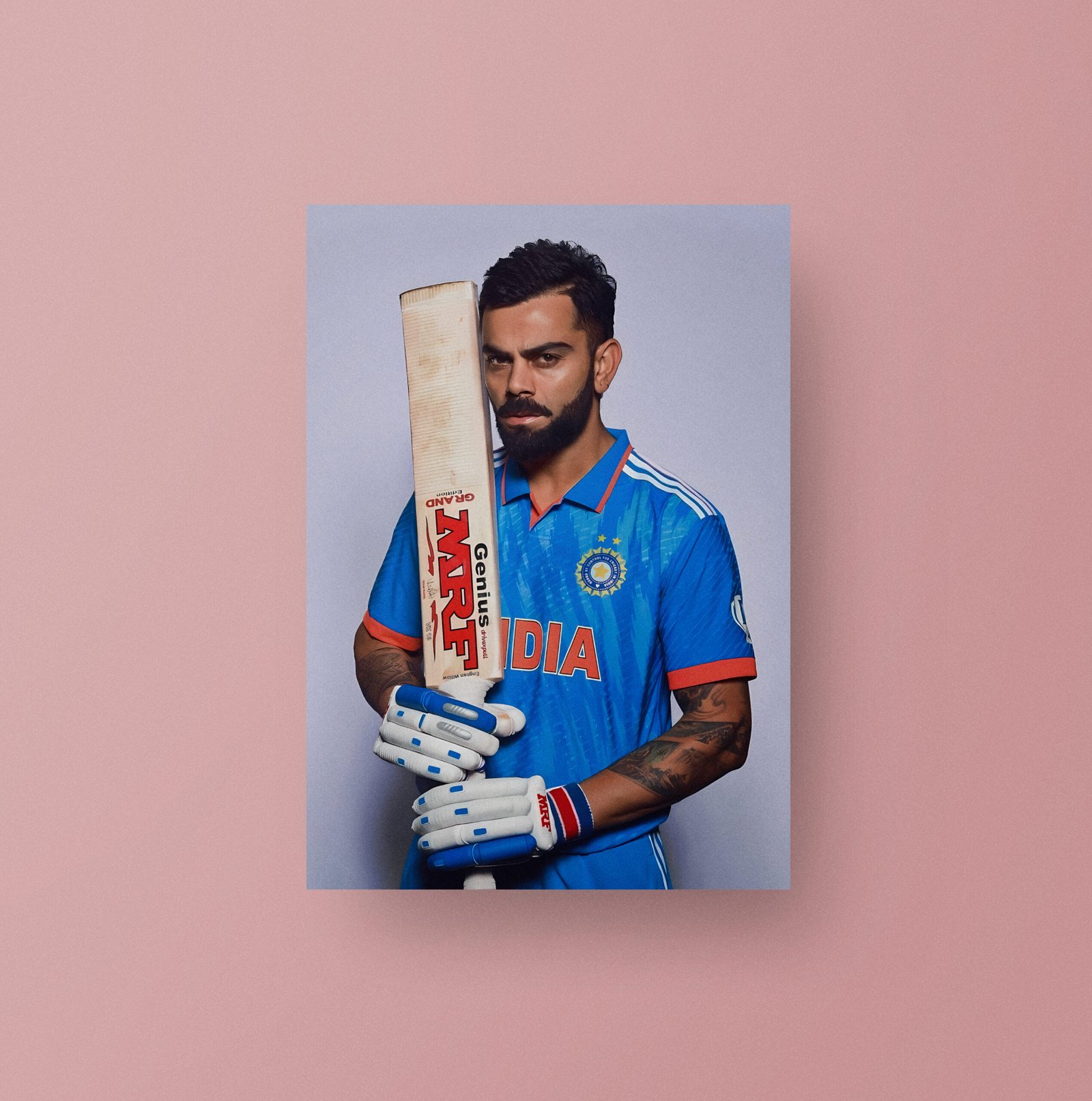 Virat Kohli | The King's Aura | Poster