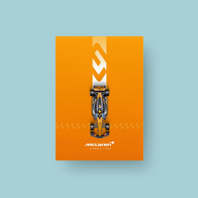 McLaren | F1 | Orange Art Poster