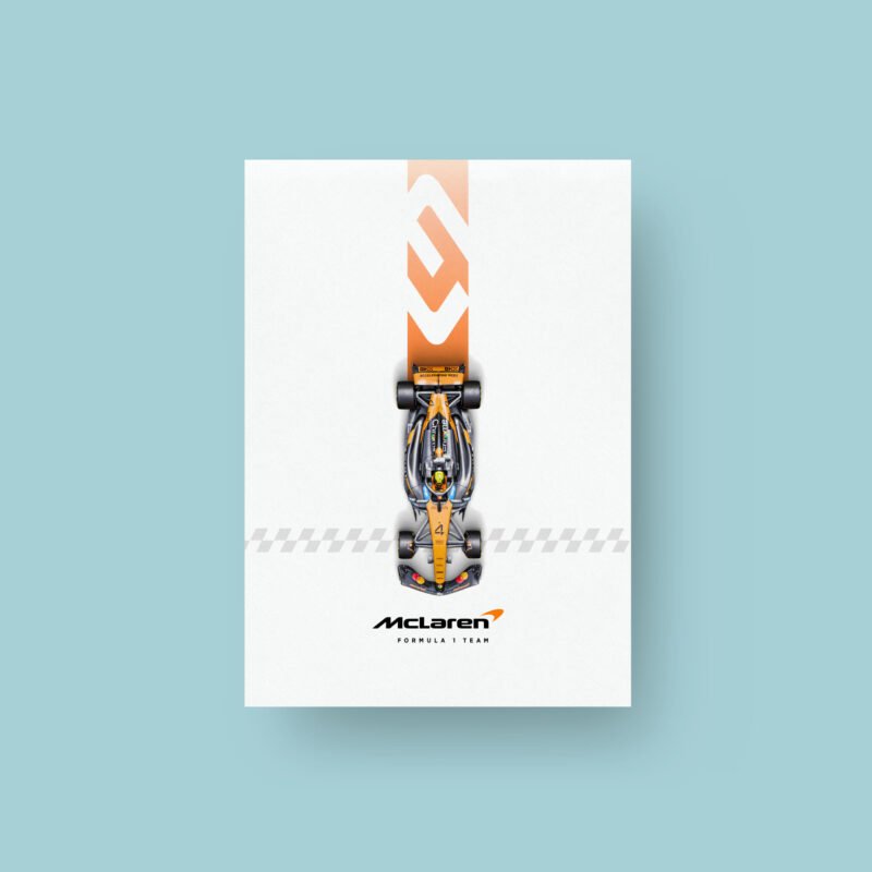 McLaren | F1 | White Art Poster