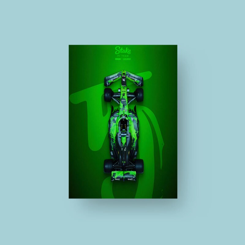 Stake F1 Team | Kick Sauber | Art Poster