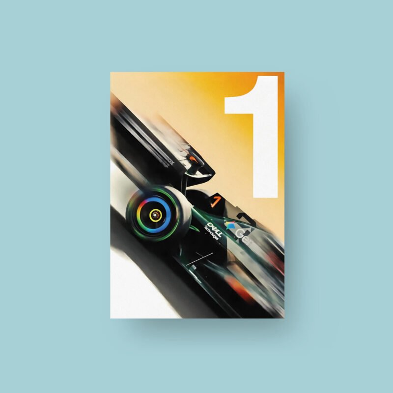 Lando Norris #1 | McLaren F1 | Art Poster