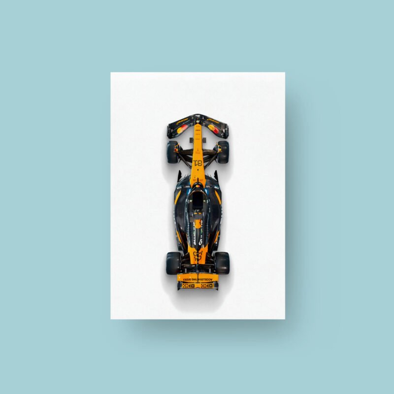 Oscar Piastri #81 | McLaren F1 | Art Poster