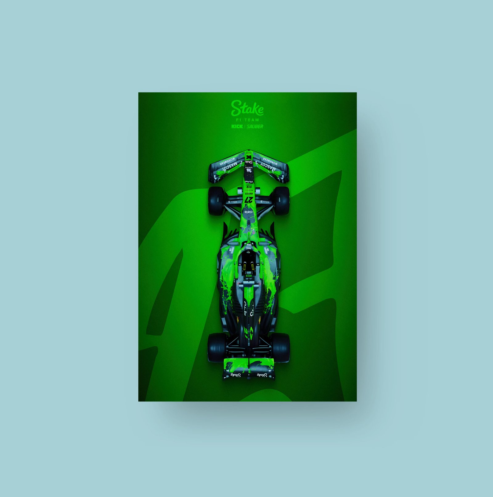 Nico Hülkenberg #27 | Stake F1 Team | Art Poster