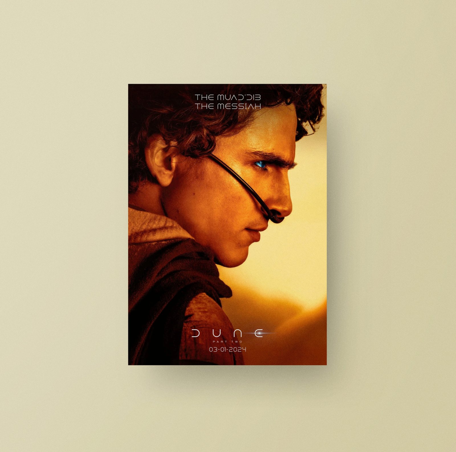 Paul Atreides | Dune Part 2 | Movie Poster #3