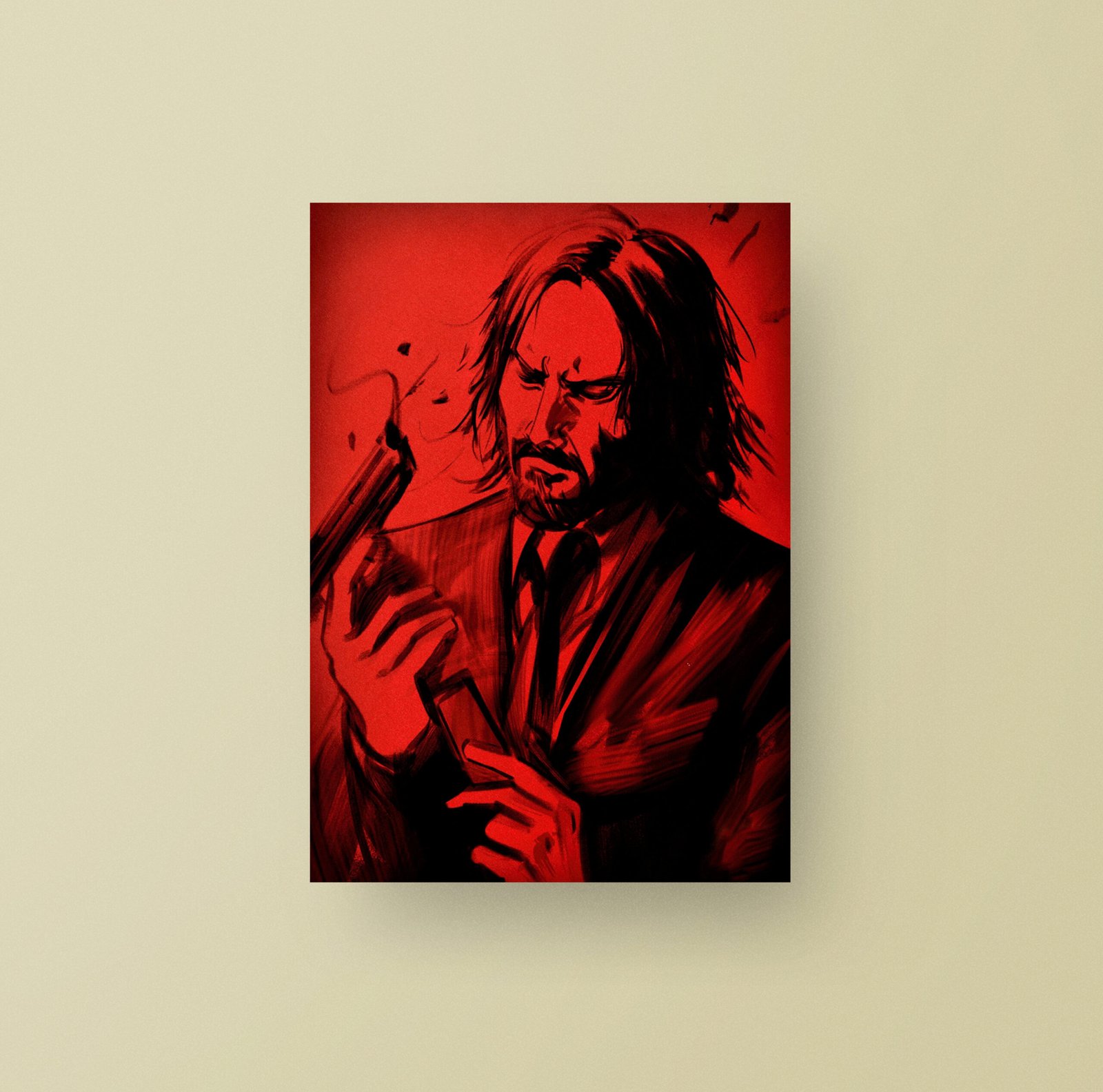 Baba yaga | John Wick | Art Poster