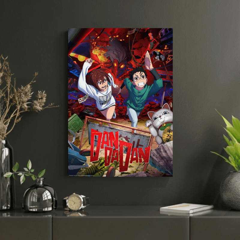 Momo & Okarun | Dandadan | Art Poster