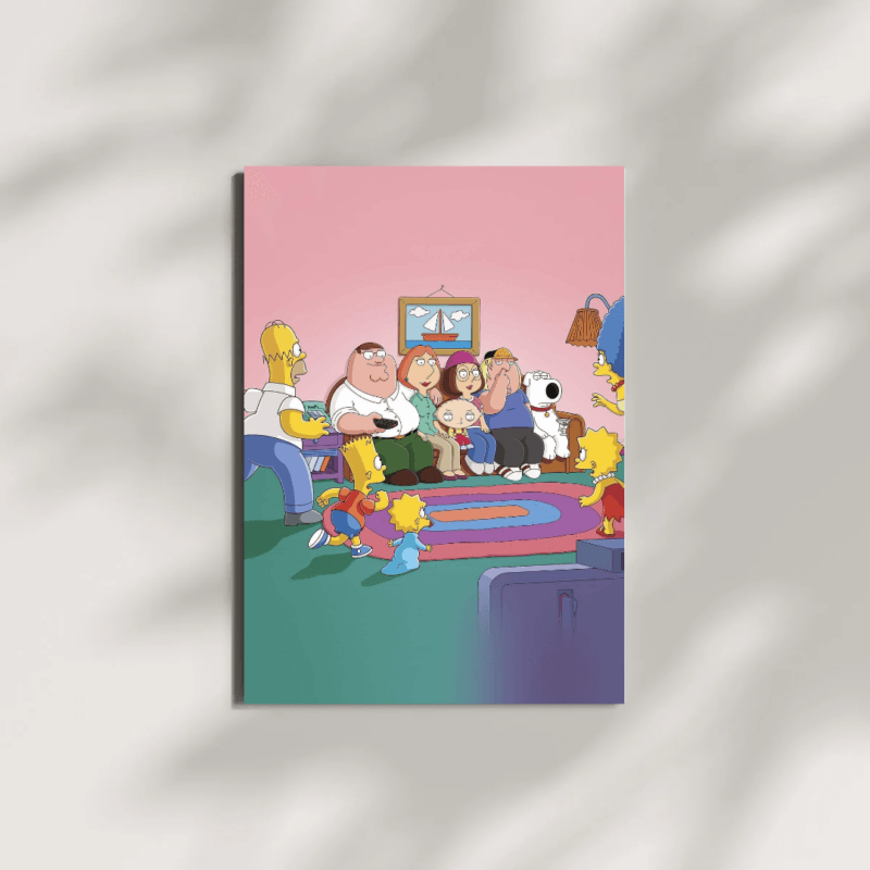 Simpsons and Family Guy | TV Series | Poster