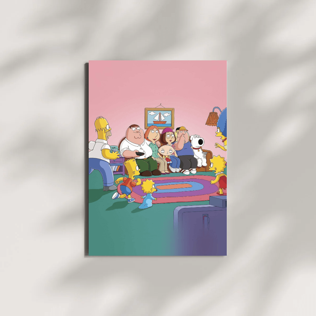 Simpsons and Family Guy | TV Series | Poster