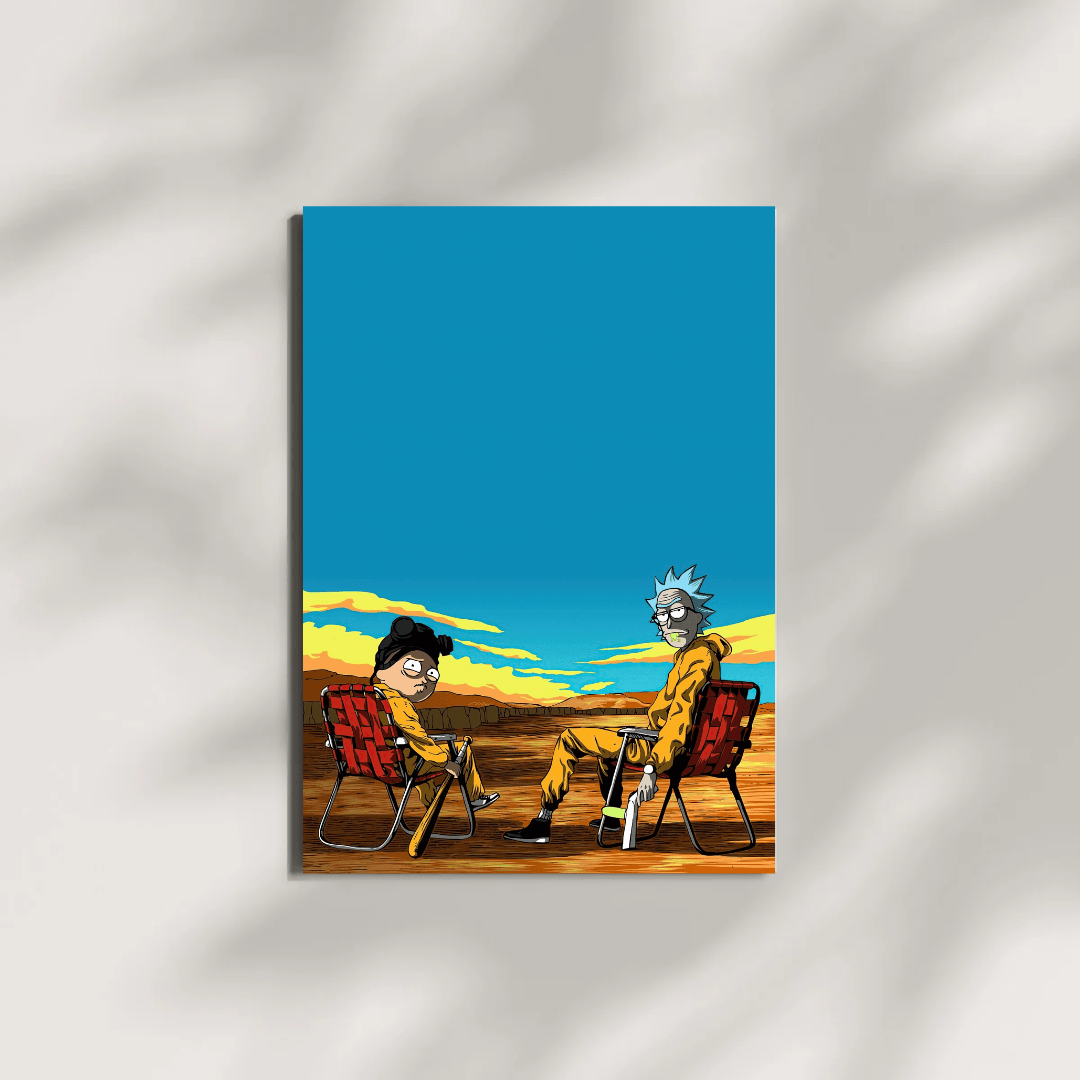 Rick and Morty x Breaking Bad | Poster