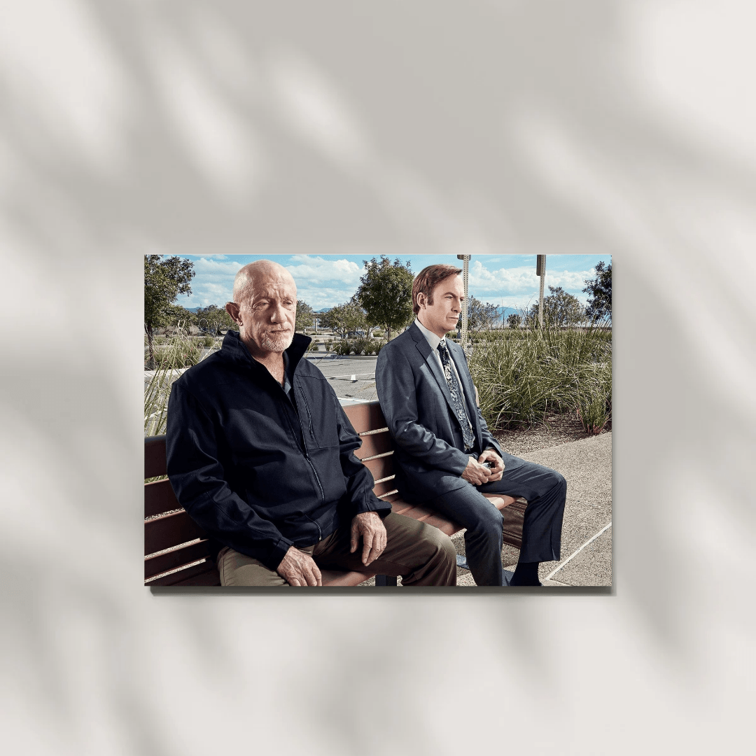 Saul and Mike | Better Call Saul | TV Series | Poster
