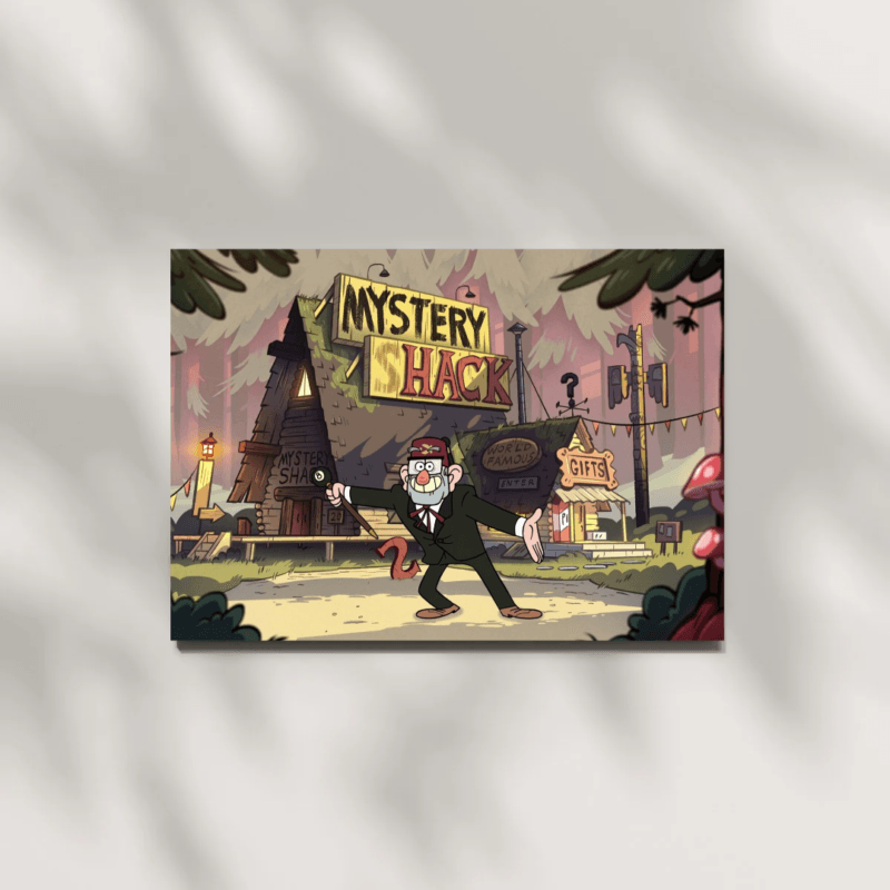 The Mystery Shack | Gravity Falls | Art Poster