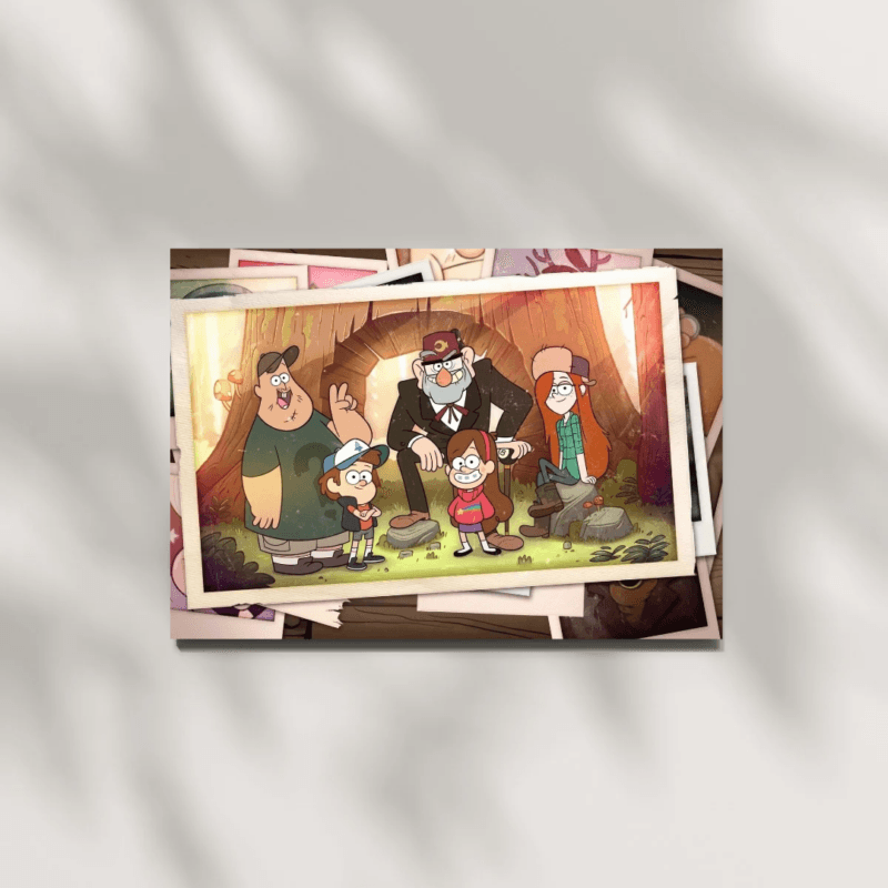 Gravity Falls | Pines Family | Art Poster