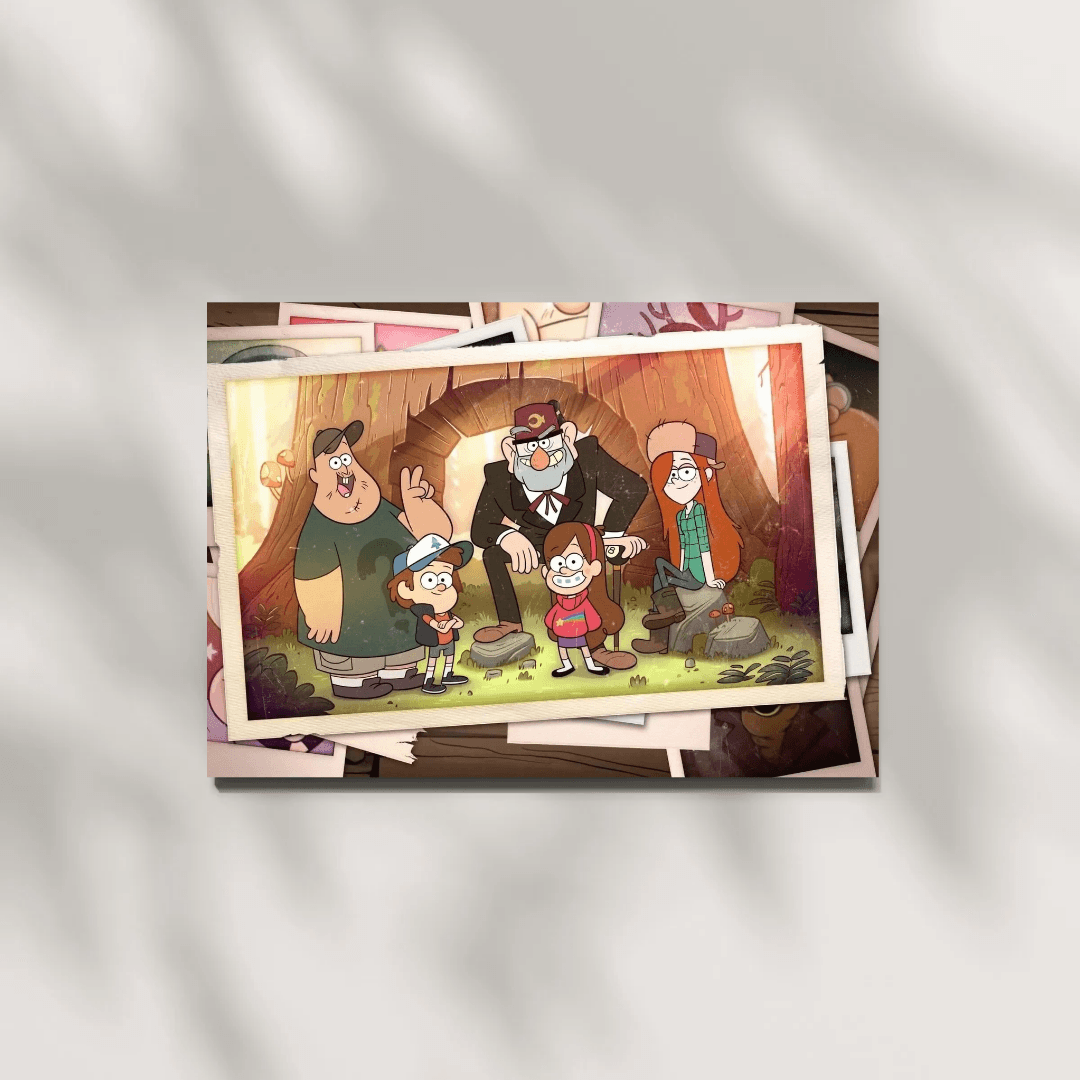Gravity Falls | Pines Family | Art Poster