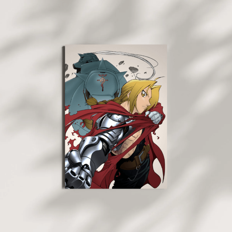 Edward & Alphonse Elric | Fullmetal Alchemist | Art Poster