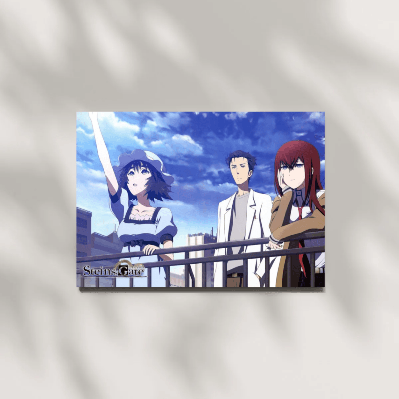 Okabe, Kurisu & Mayuri | Steins;Gate | Art Poster