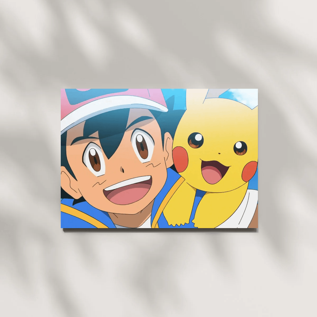 Pokémon | Ash and Pikachu | Poster