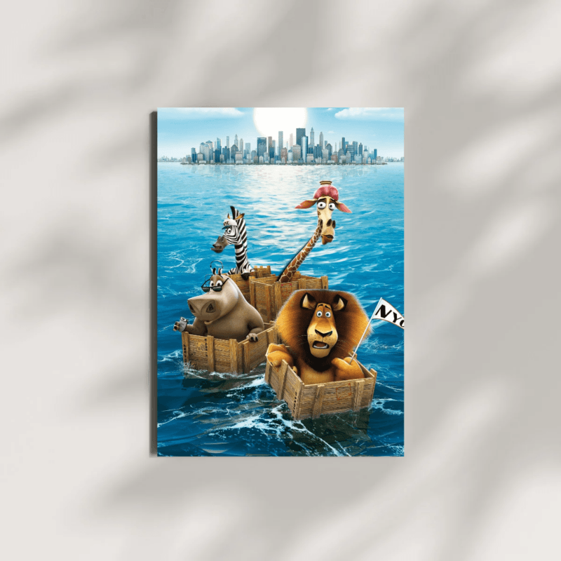 Madagascar | Hollywood Movie | Poster