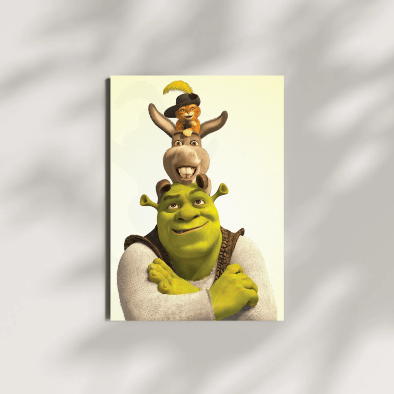 Sherk, Donkey & Puss in Boots | Poster
