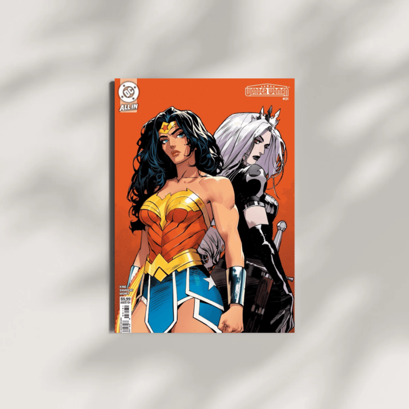 Wonder Woman and Grail | DC | Art Poster
