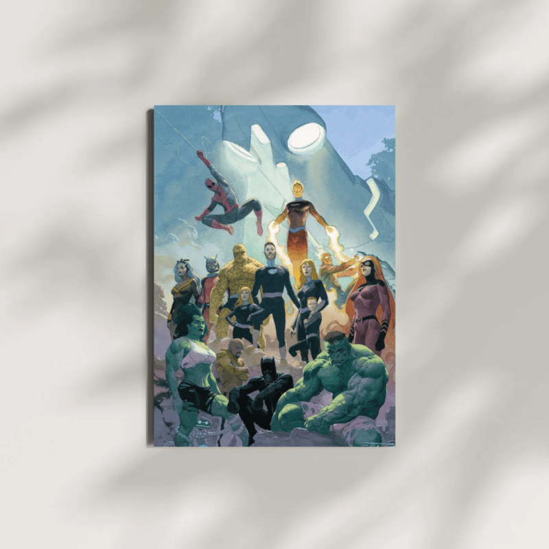 The Fantastic Four and Allies | Marvel | Art Poster