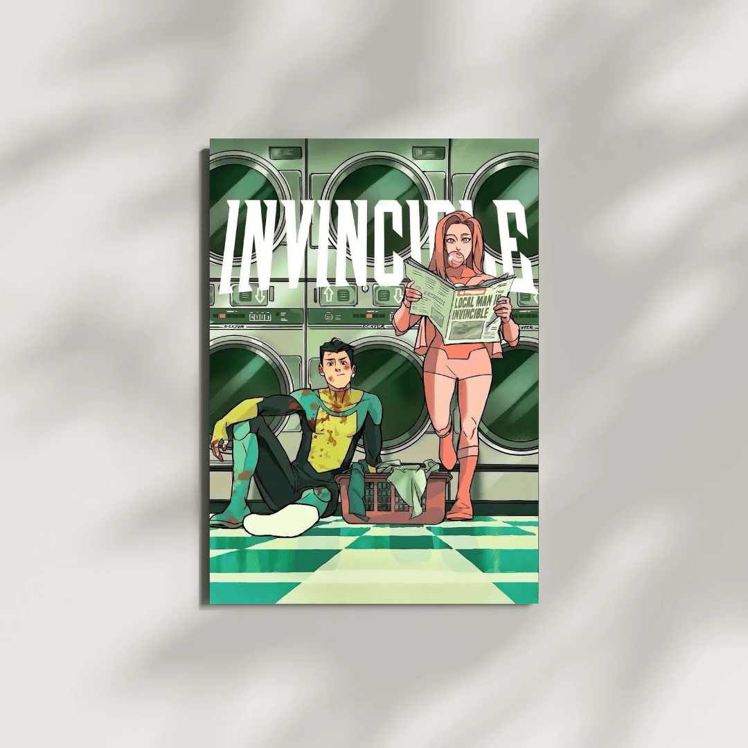 Invincible and Atom Eve | Art Poster