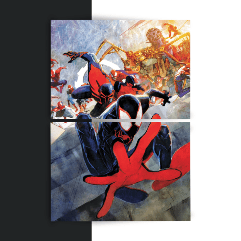 Spider-Man: Across the Spider-Verse | Movie | 2 Panel Split Poster #