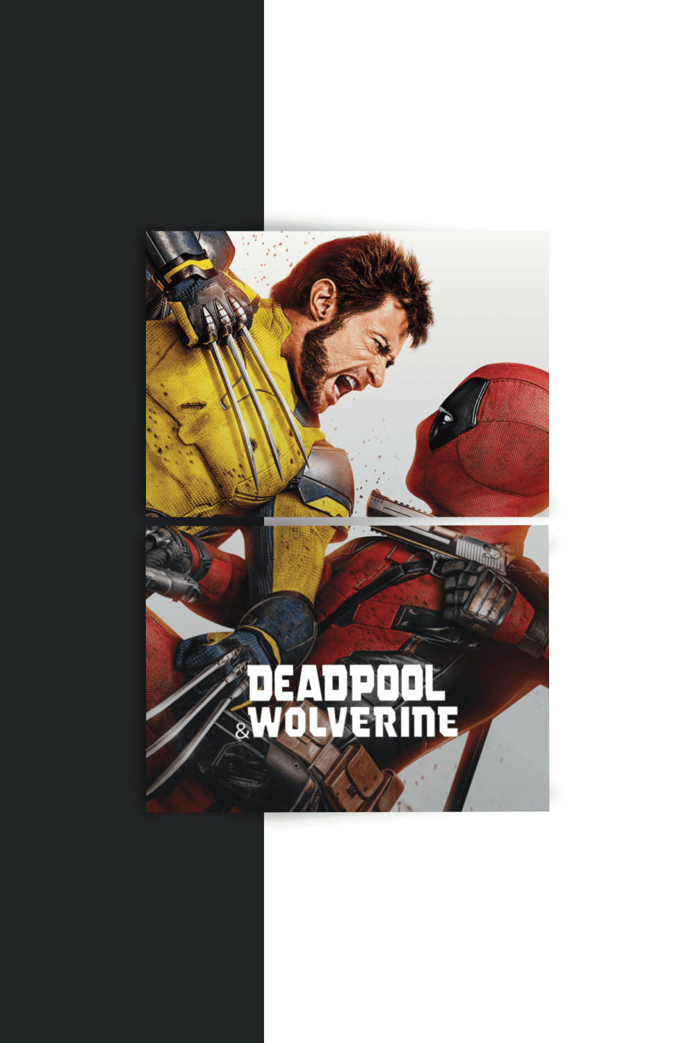 Deadpool & Wolverine | Movie 2 Panel Split Poster